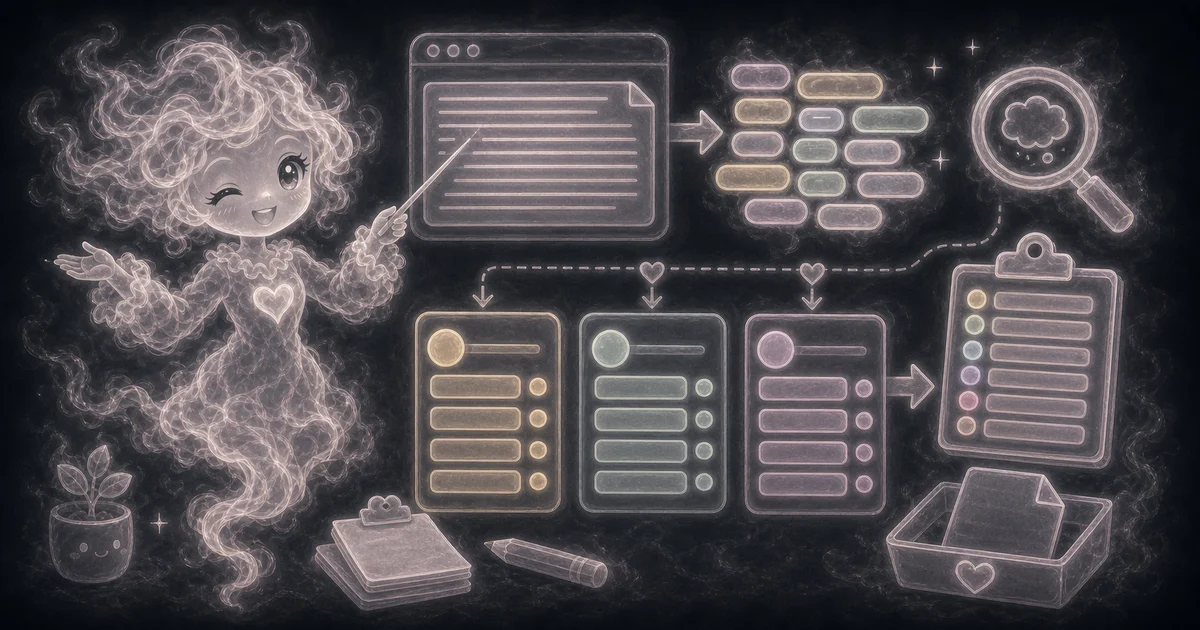 Keyword Extractor artwork matches the live tool workflow: pull repeated and important words or phrases from pasted text. Use it with the calculator, examples, and result notes. Illustration for Keyword Extractor showing pull repeated and important words or phrases from pasted text.