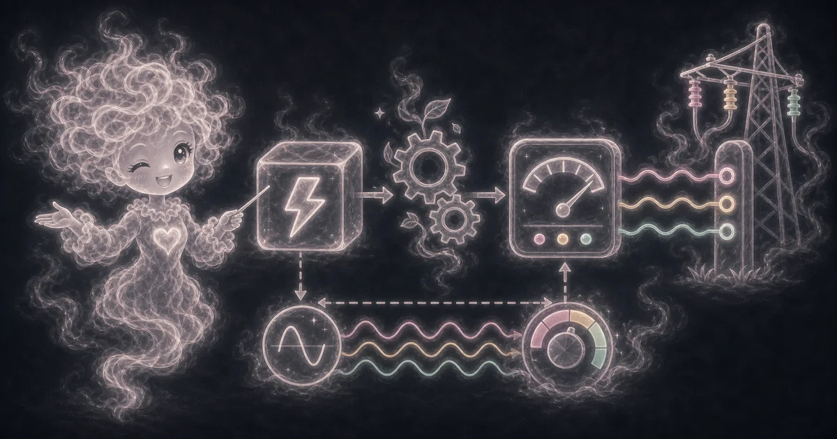 Illustration for Kilowatts to Amps Calculator showing convert kilowatts to amps with voltage, phase, power factor, and efficiency.
