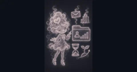 Smoke mascot reviewing a 401K growth worksheet with salary contribution, employer match, IRS limit, and projected balance notes.