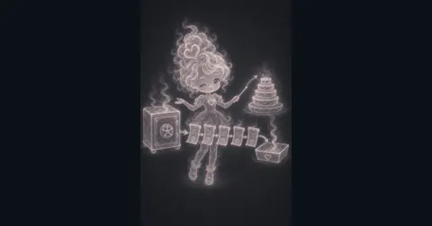 Smoke mascot comparing annuity payment cards with $500 monthly payments, 5 percent rate, 20 years, ordinary timing, future value, and present value.