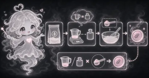 Guide image for Ingredient Cost Calculator showing estimate how much one recipe ingredient costs from package price and with example inputs and result notes.