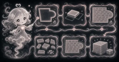 Guide image for Paver Calculator showing estimate paver count from project area, paver dimensions, and waste with example inputs and result notes.