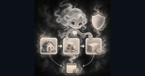 Guide image for VA Mortgage Calculator showing estimate a VA-backed purchase loan payment with common funding-fee logic with example inputs and result notes.